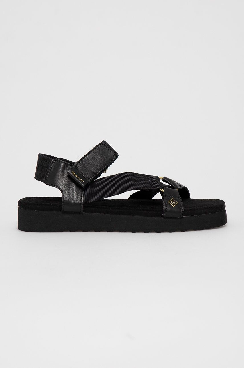 Gant Sandale femei culoarea negru - Pled.ro