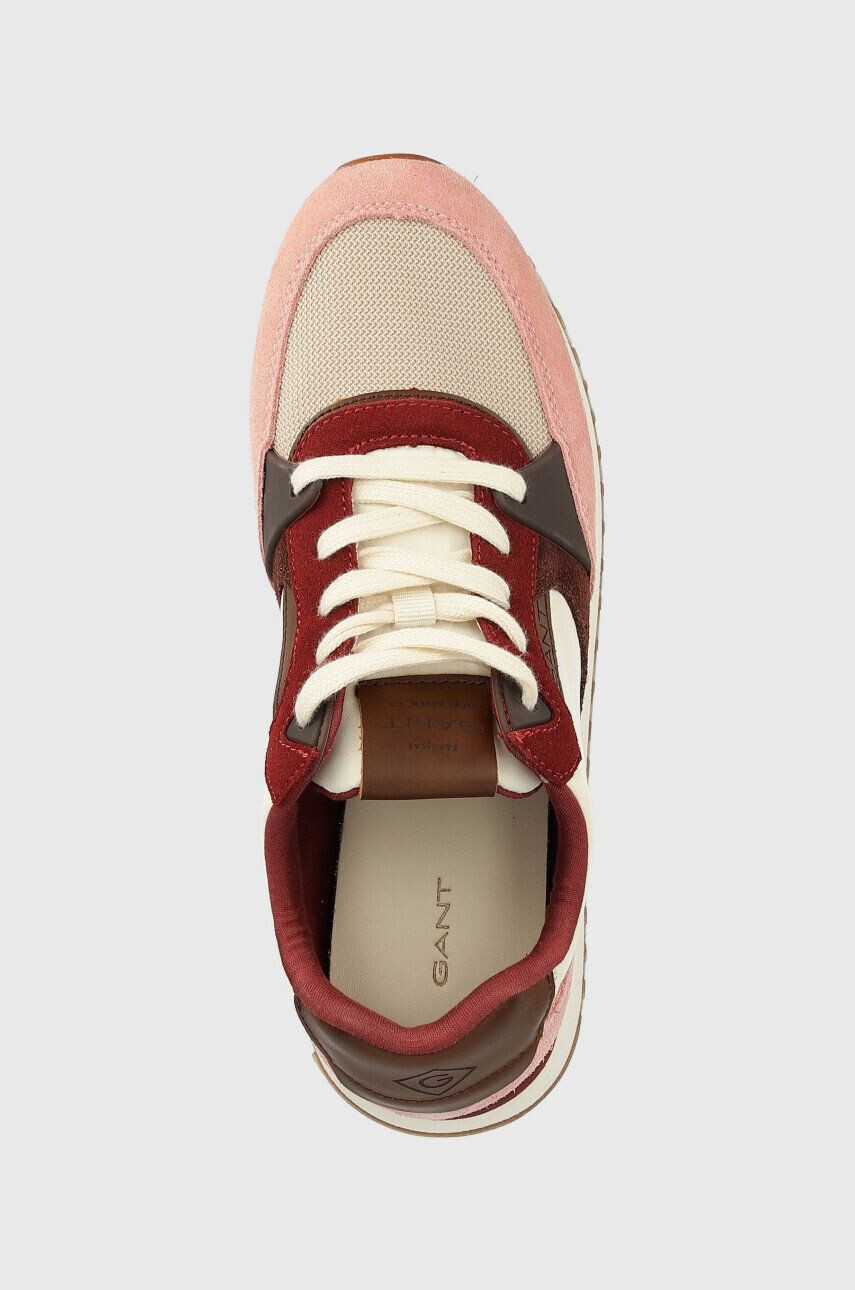 Gant sneakers Bevinda culoarea roz - Pled.ro