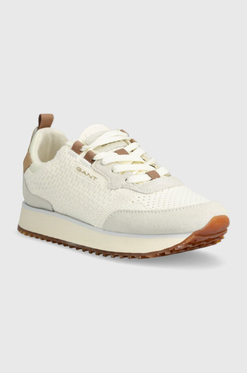 Gant sneakers Bevinda culoarea bej 26538868.G161 - Pled.ro