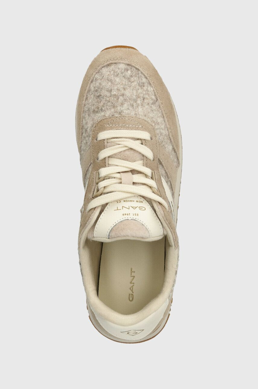 Gant sneakers Bevinda culoarea bej 27533181.G24 - Pled.ro