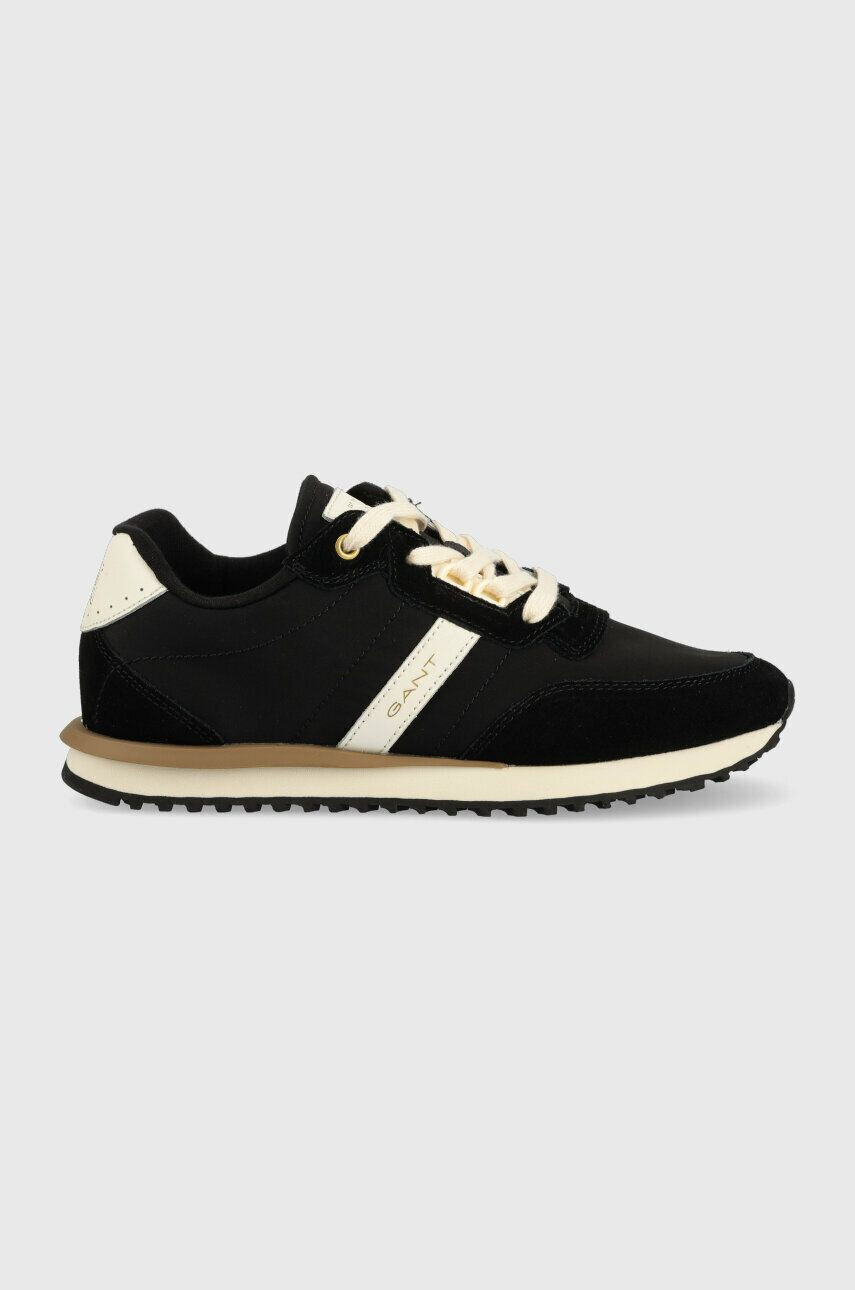 Gant sneakers Beya culoarea negru - Pled.ro