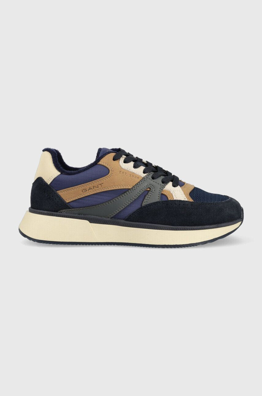 Gant sneakers Dimaz culoarea albastru marin - Pled.ro