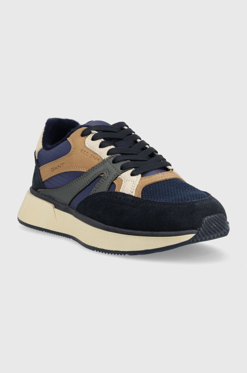 Gant sneakers Dimaz culoarea albastru marin - Pled.ro