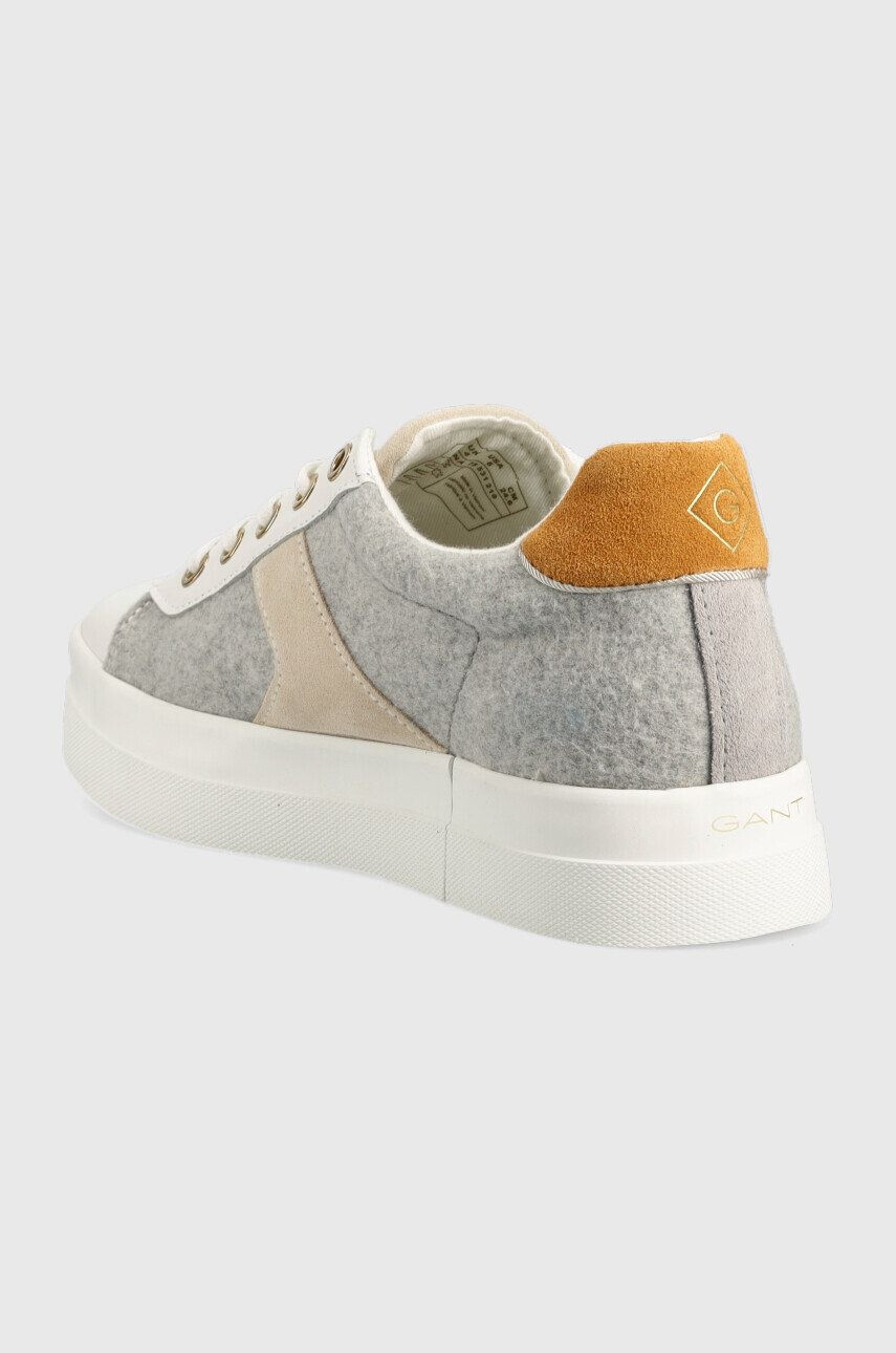 Gant sneakers din piele Avona culoarea gri - Pled.ro