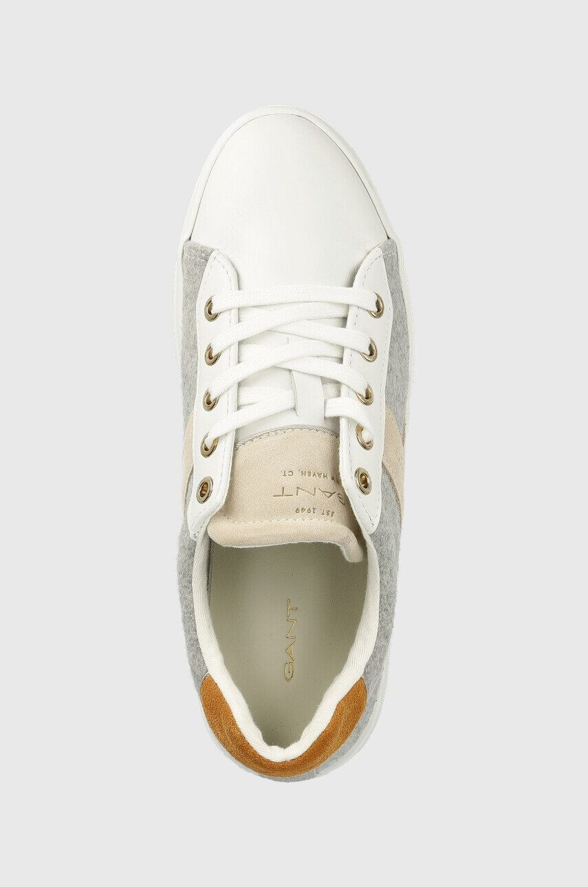 Gant sneakers din piele Avona culoarea gri - Pled.ro