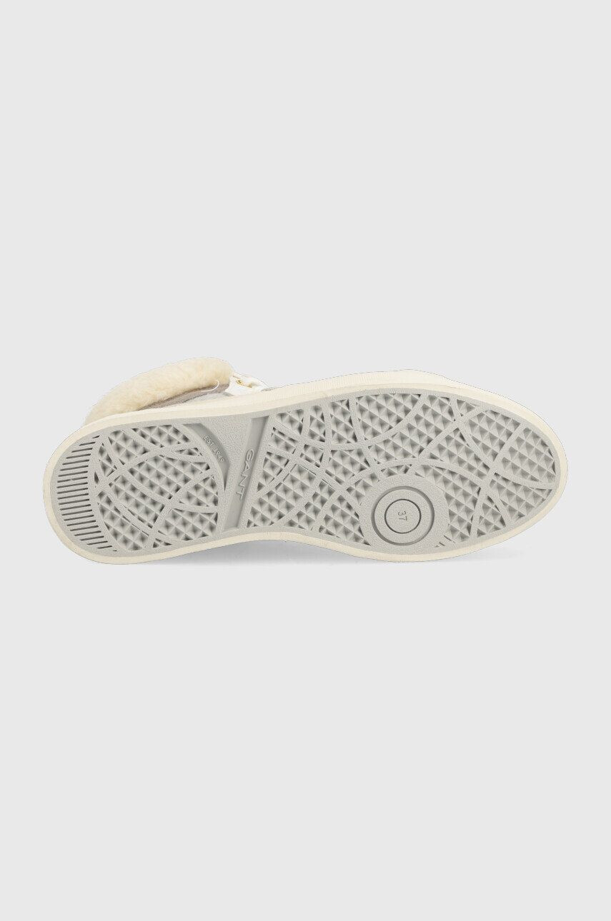 Gant sneakers din piele Avona culoarea gri - Pled.ro