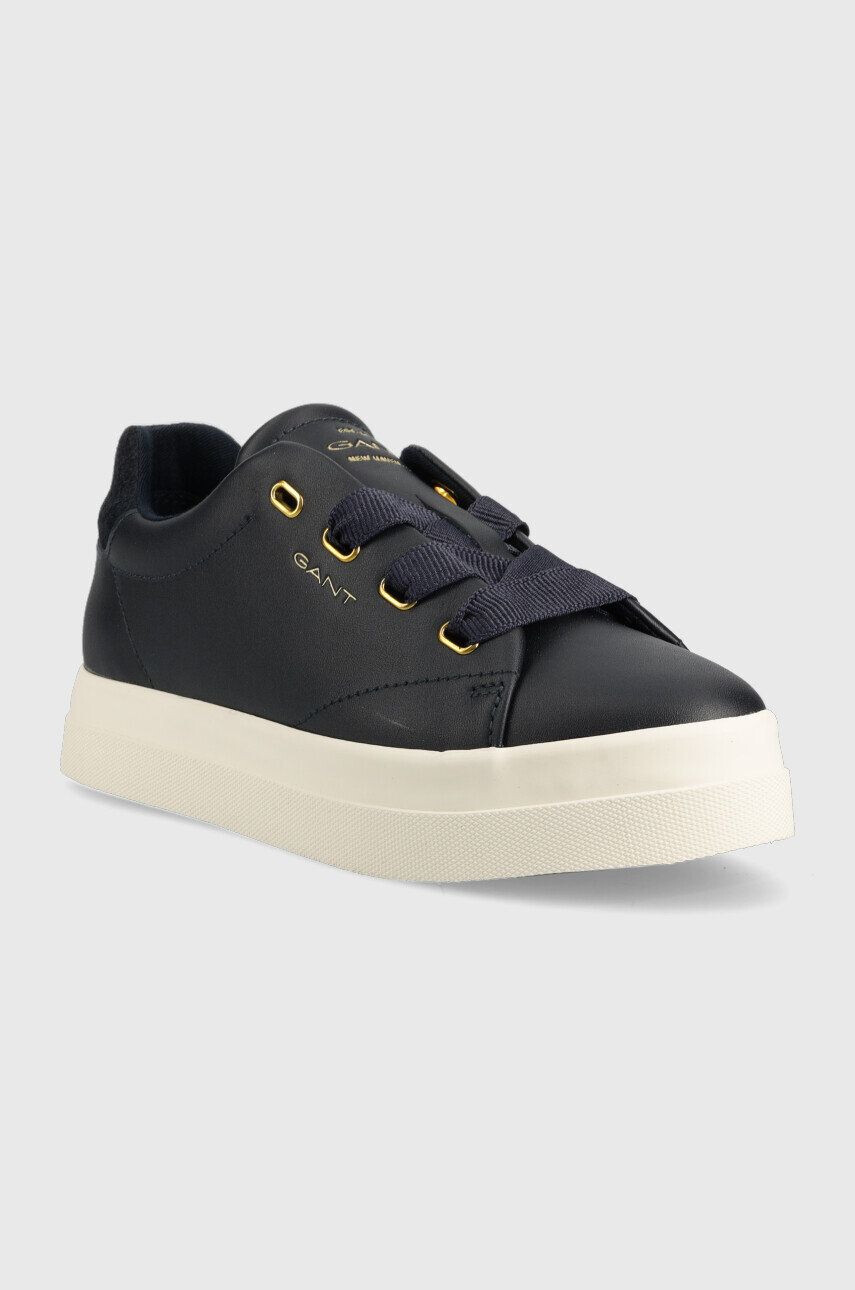 Gant sneakers din piele Avona culoarea alb 26531917.G29 - Pled.ro