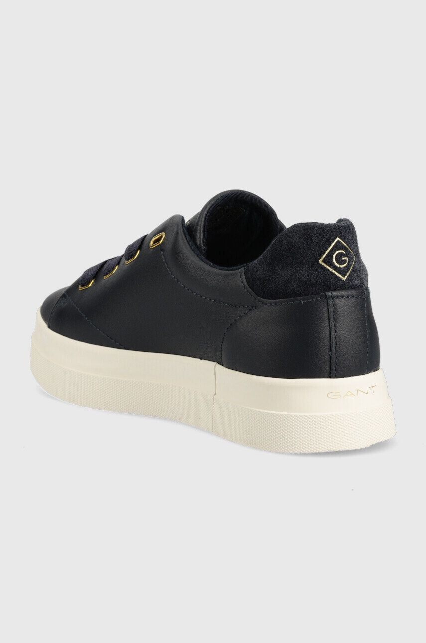 Gant sneakers din piele Avona culoarea bej - Pled.ro