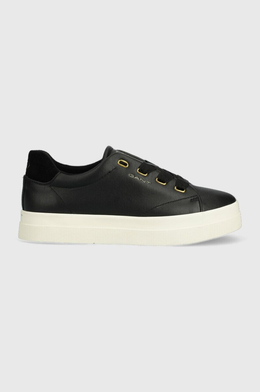 Gant sneakers din piele Avona culoarea negru 26531917.G00 - Pled.ro