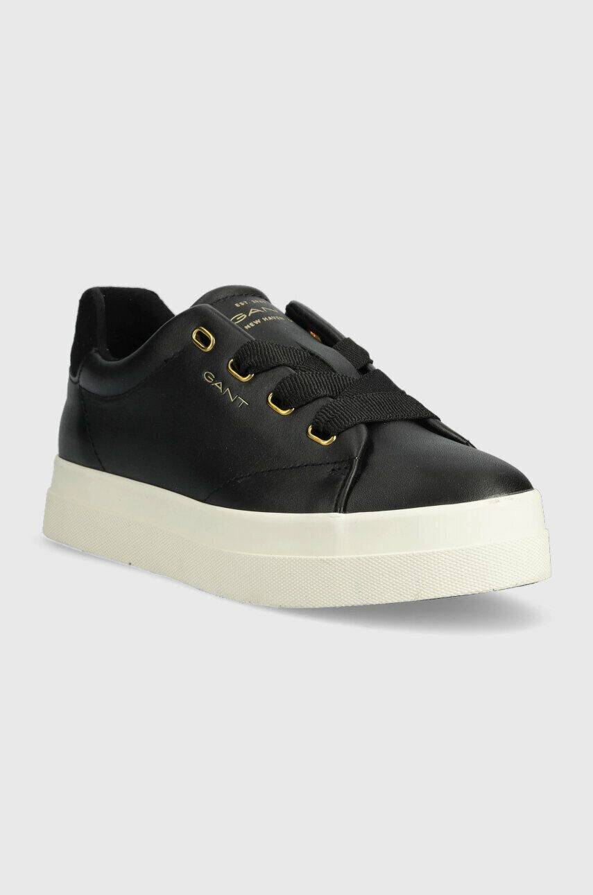 Gant sneakers din piele Avona culoarea negru 26531917.G00 - Pled.ro