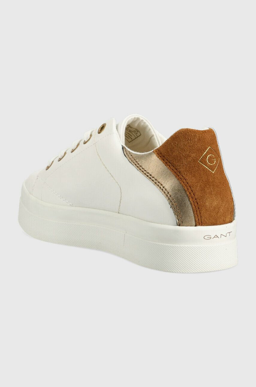 Gant sneakers din piele Avona culoarea alb 26531921.G235 - Pled.ro