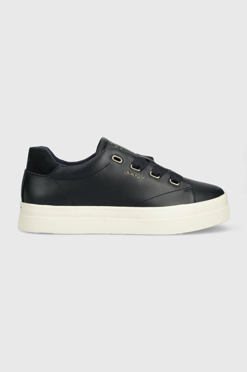 Gant sneakers din piele Avona culoarea albastru marin 26531917.G69 - Pled.ro