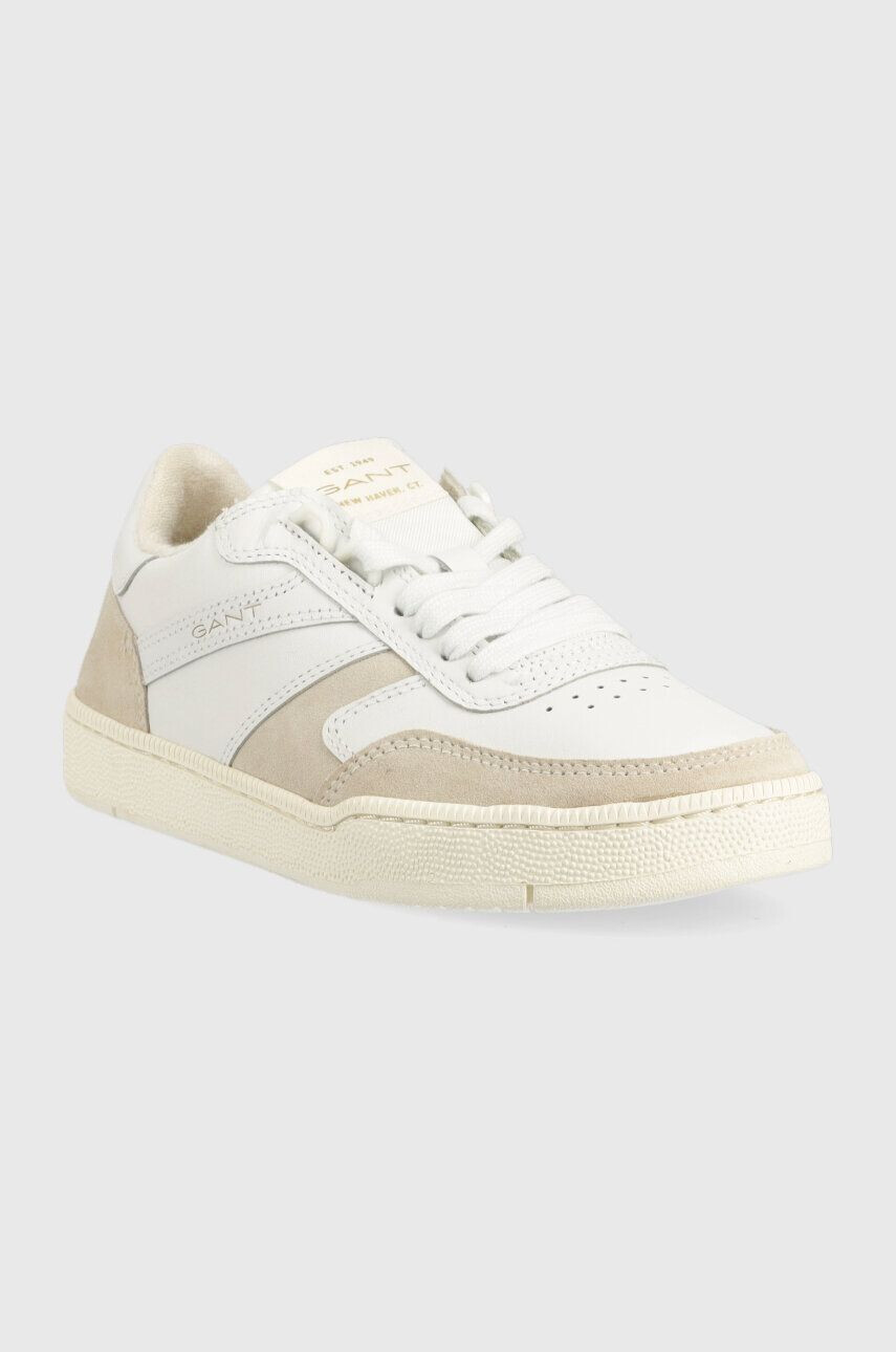 Gant sneakers din piele Evoony culoarea alb 26531798.G265 - Pled.ro