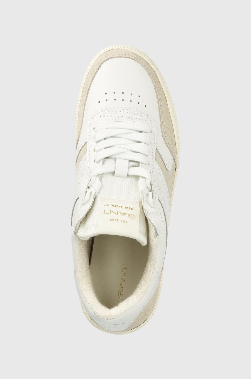 Gant sneakers din piele Evoony culoarea alb 26531798.G265 - Pled.ro