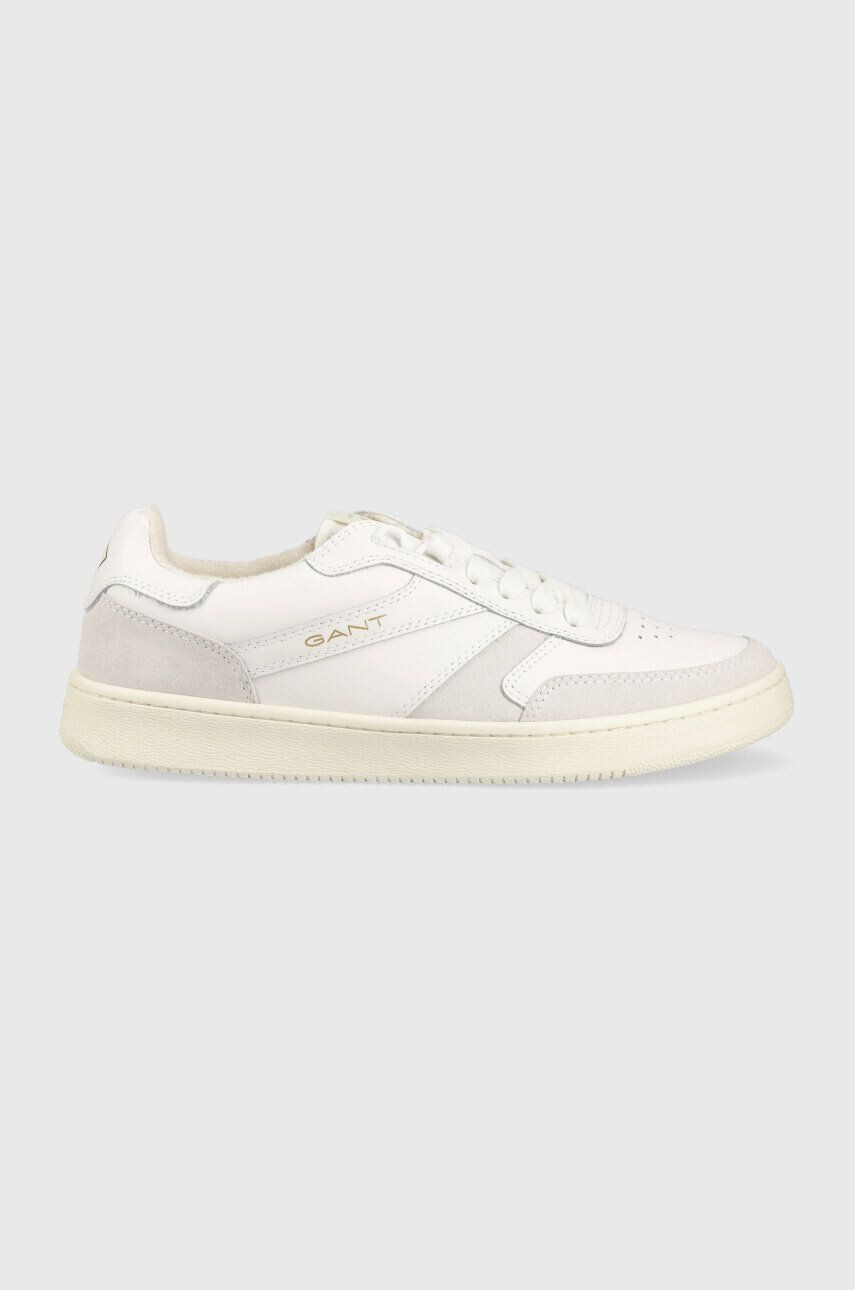 Gant sneakers din piele Goodpal culoarea alb 26631851.G29 - Pled.ro