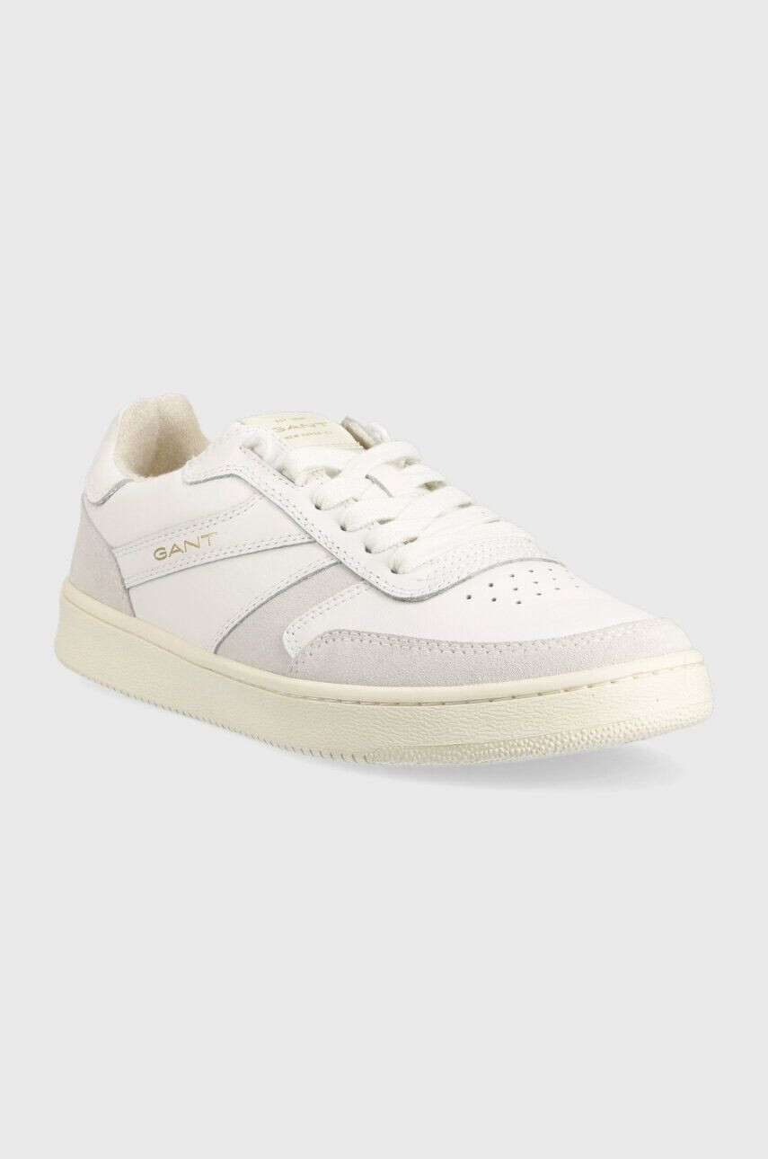 Gant sneakers din piele Goodpal culoarea alb 26631851.G29 - Pled.ro