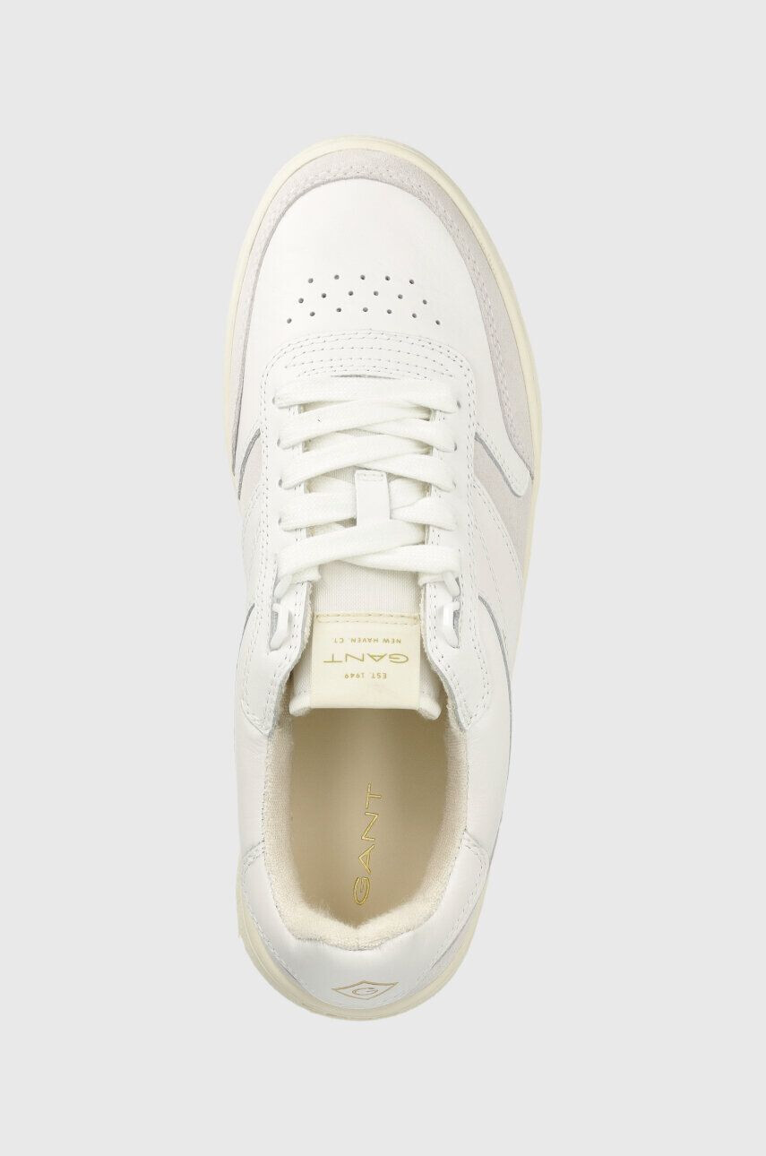 Gant sneakers din piele Goodpal culoarea alb 26631851.G29 - Pled.ro