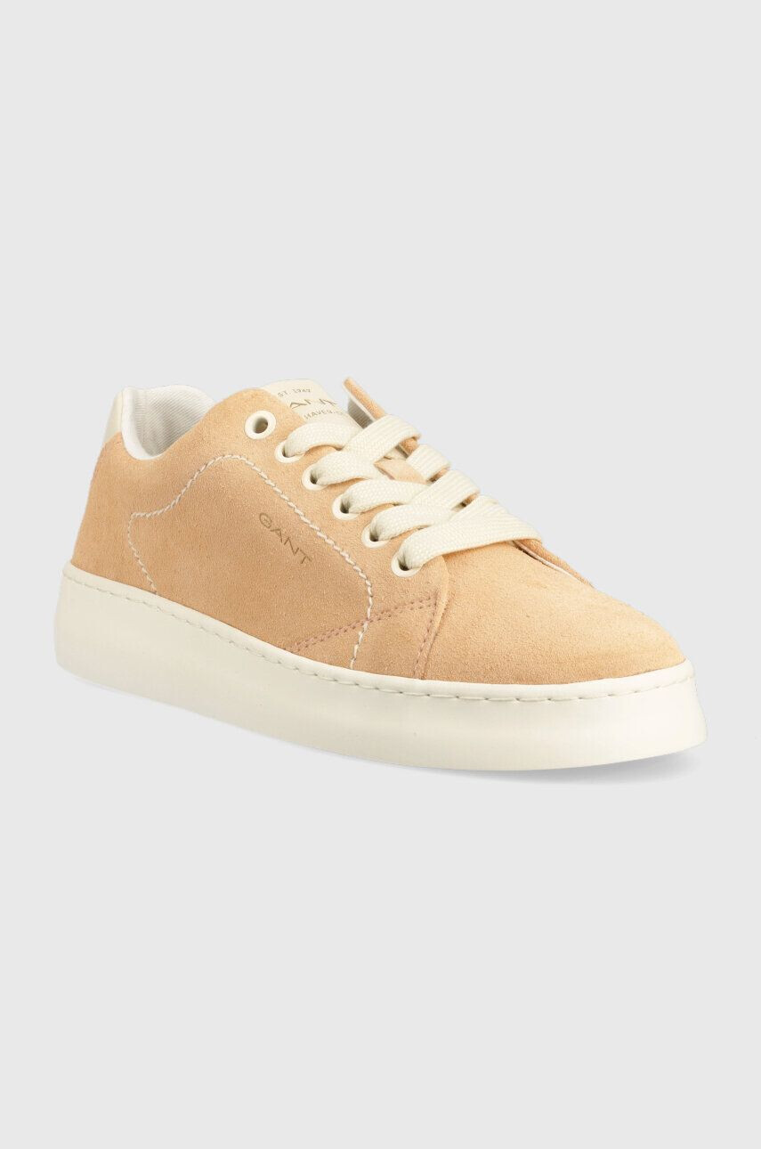 Gant sneakers din piele intoarsă Lawill culoarea portocaliu 26533924.G549 - Pled.ro