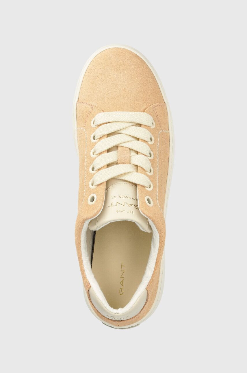 Gant sneakers din piele intoarsă Lawill culoarea portocaliu 26533924.G549 - Pled.ro