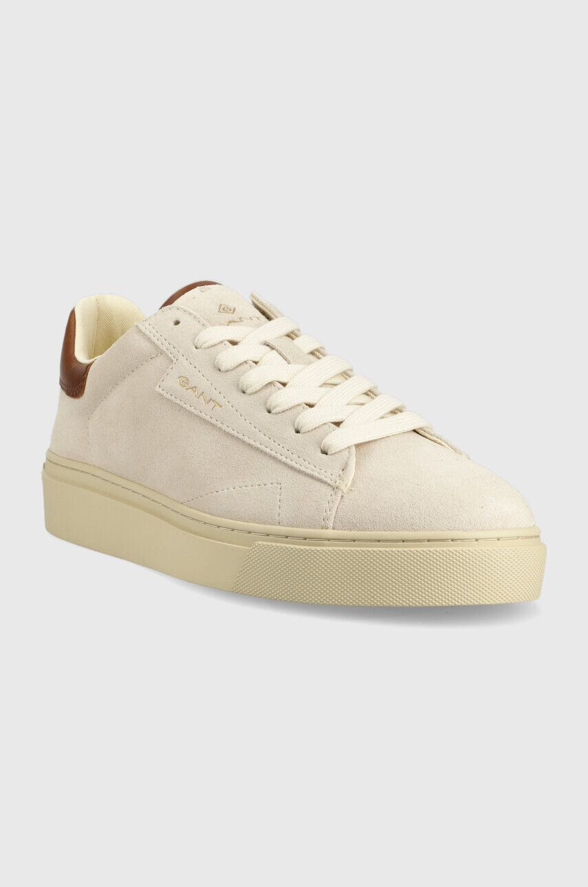 Gant sneakers din piele intoarsă Mc Julien culoarea bej 26633915.G106 - Pled.ro