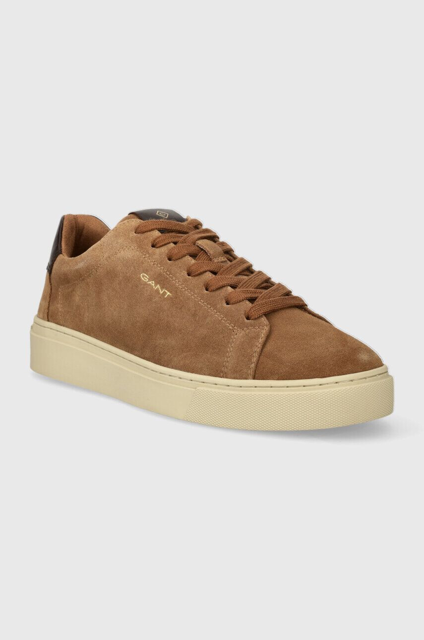 Gant sneakers din piele intoarsă Mc Julien culoarea maro 27633218.G447 - Pled.ro