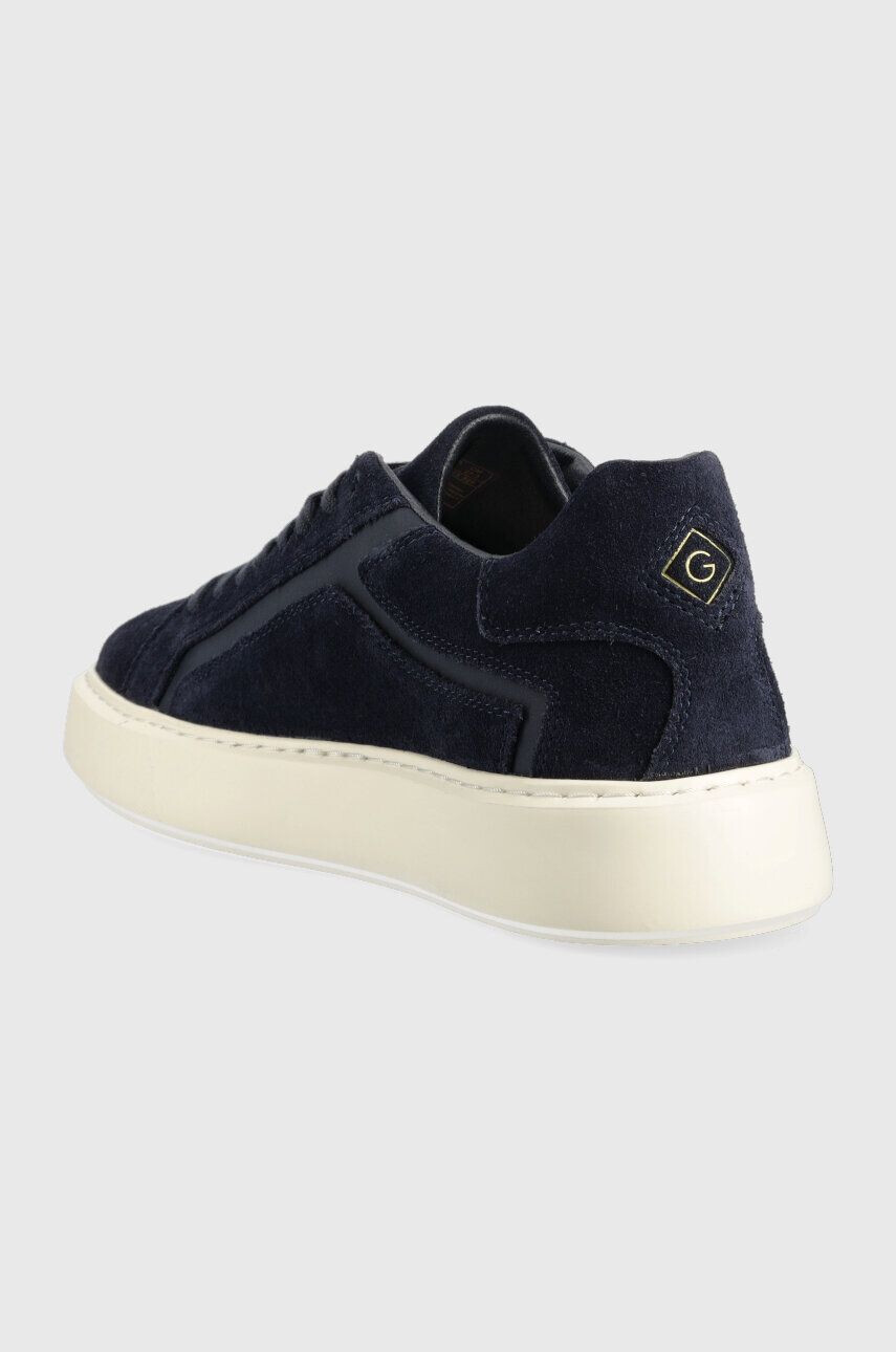 Gant sneakers din piele intoarsă Zonick culoarea albastru marin 26633929.G69 - Pled.ro