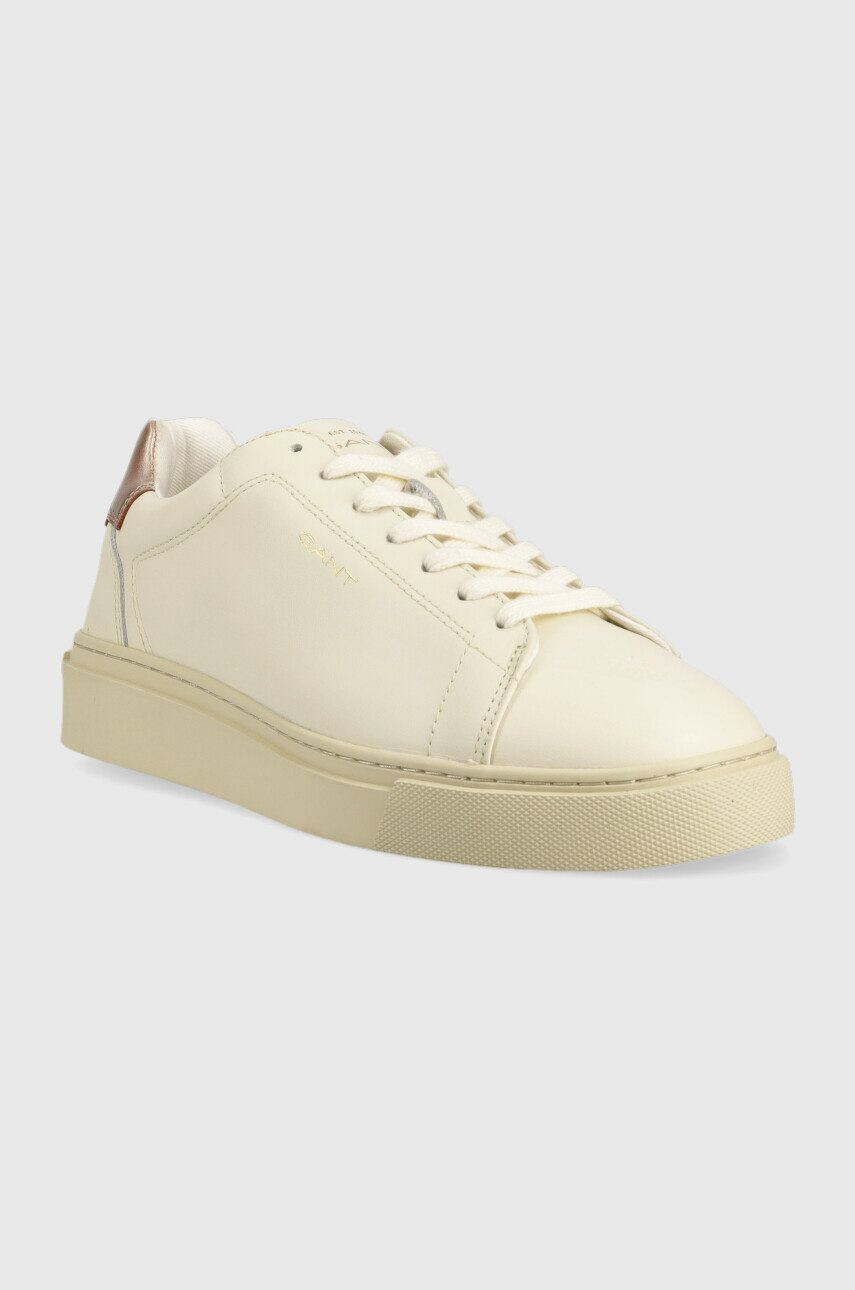 Gant sneakers din piele Julice culoarea bej - Pled.ro