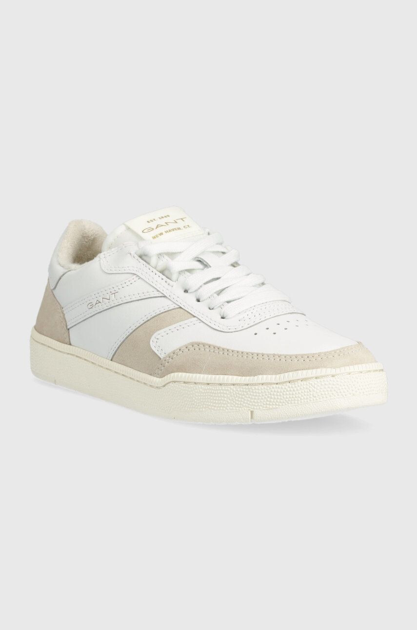 Gant sneakers Evoony culoarea alb - Pled.ro