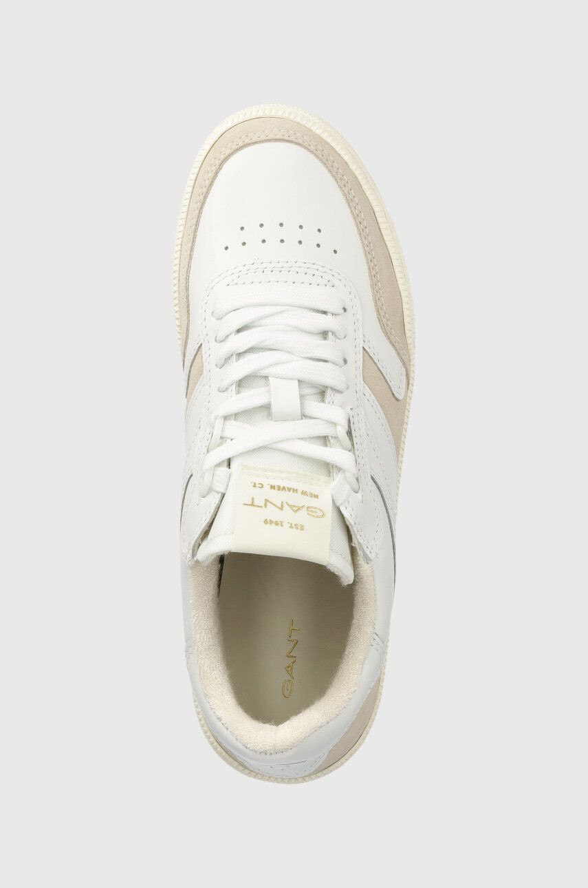 Gant sneakers Evoony culoarea alb - Pled.ro