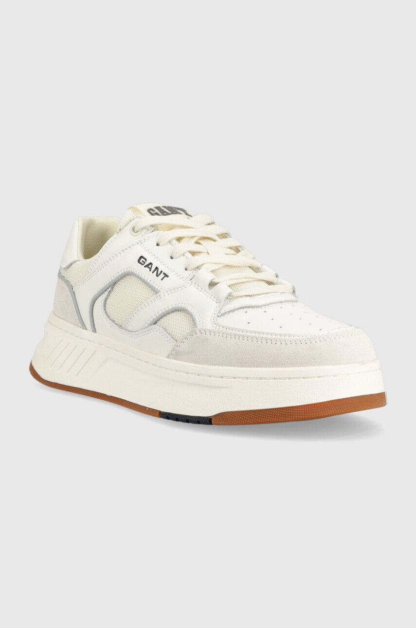 Gant sneakers Kazpar culoarea alb 25633251.G20 - Pled.ro