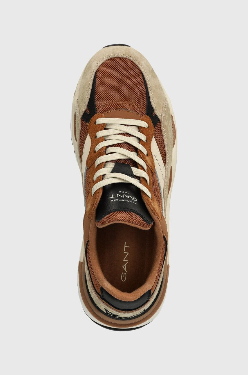 Gant sneakers Zupimo culoarea maro 27637233.G45 - Pled.ro