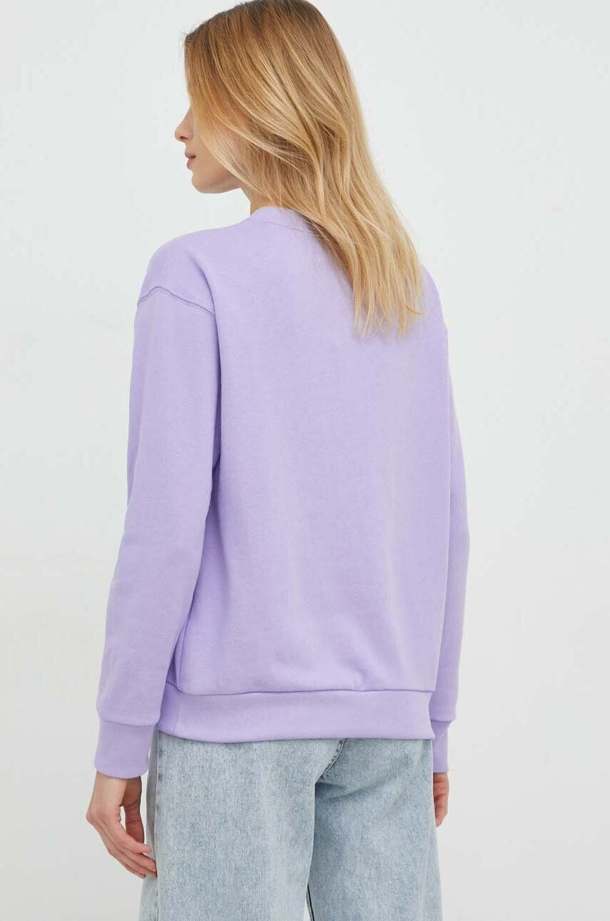 Gap bluza femei culoarea violet cu imprimeu - Pled.ro