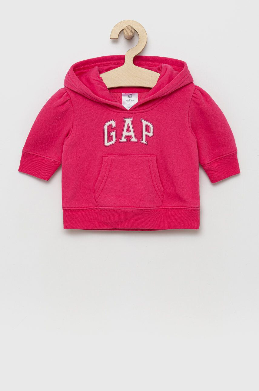 Gap bluza copii culoarea violet cu imprimeu - Pled.ro