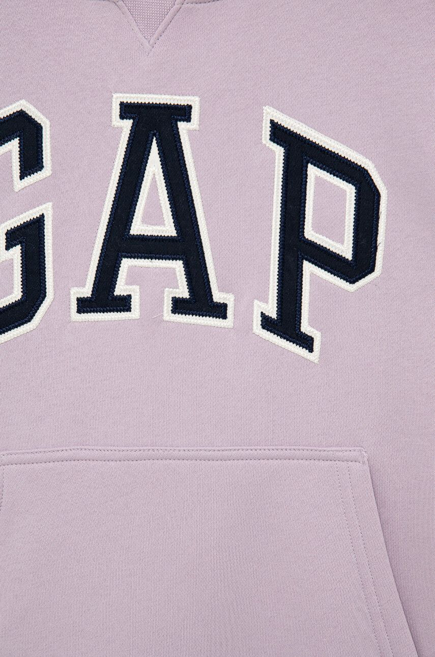 Gap bluza copii culoarea roz cu imprimeu - Pled.ro