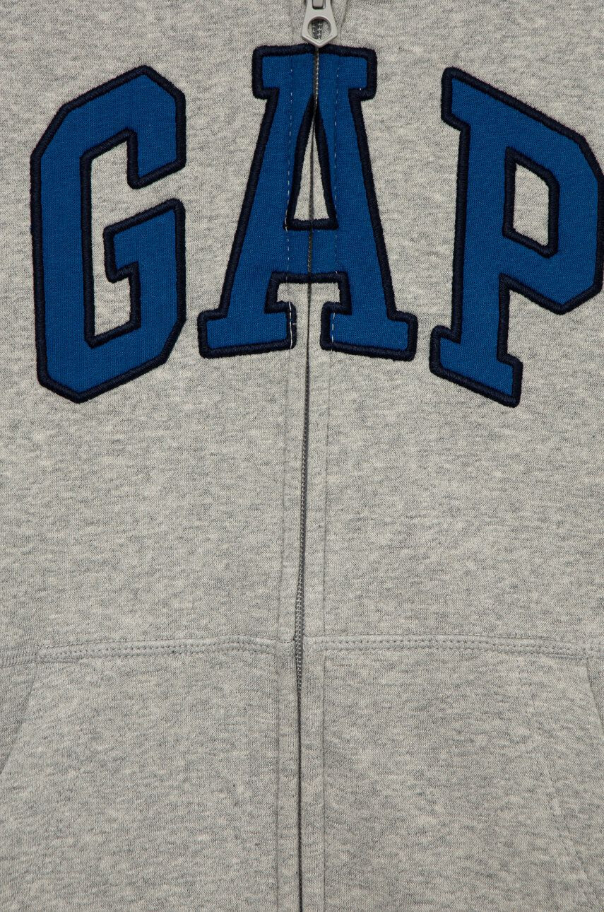 Gap bluza copii culoarea gri cu imprimeu - Pled.ro