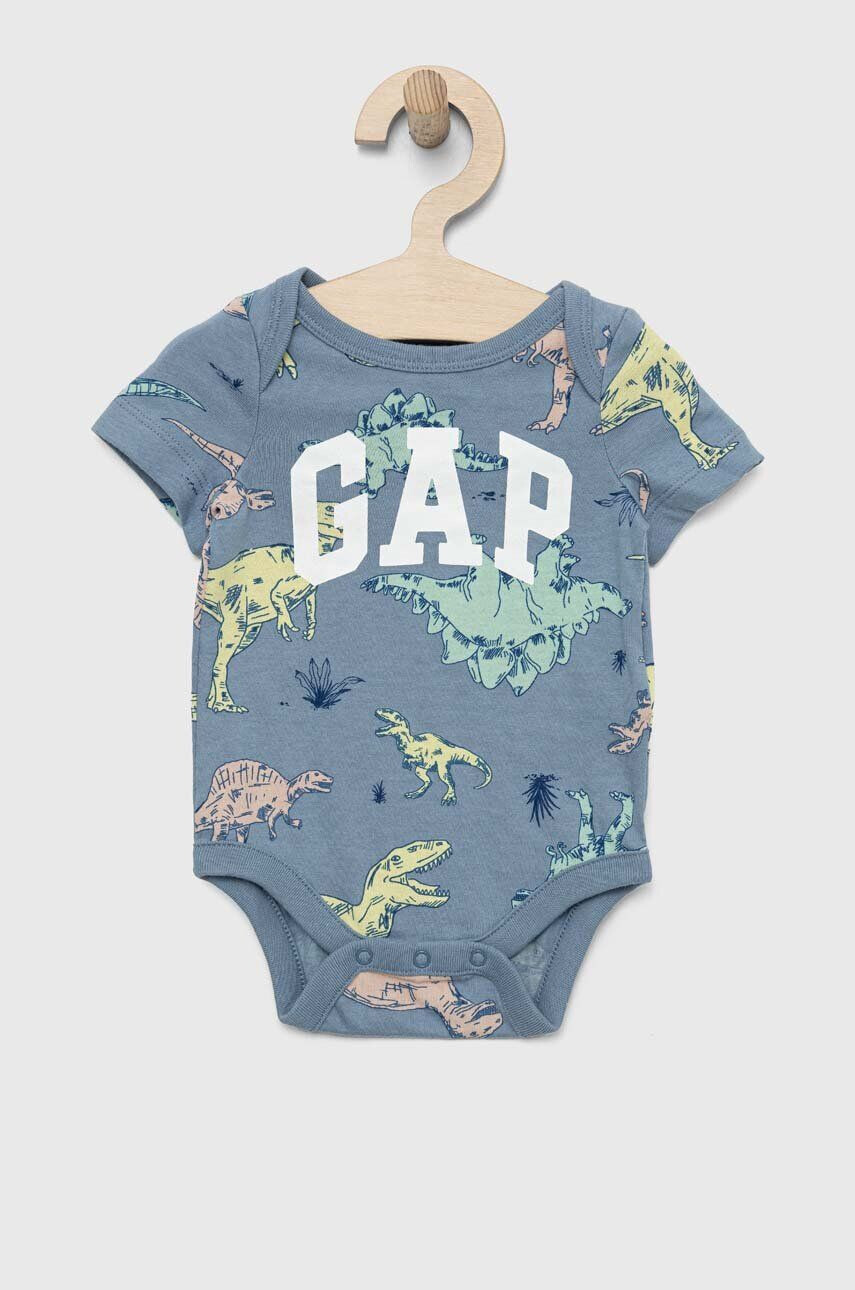 Gap body din bumbac pentru bebelusi 3-pack - Pled.ro