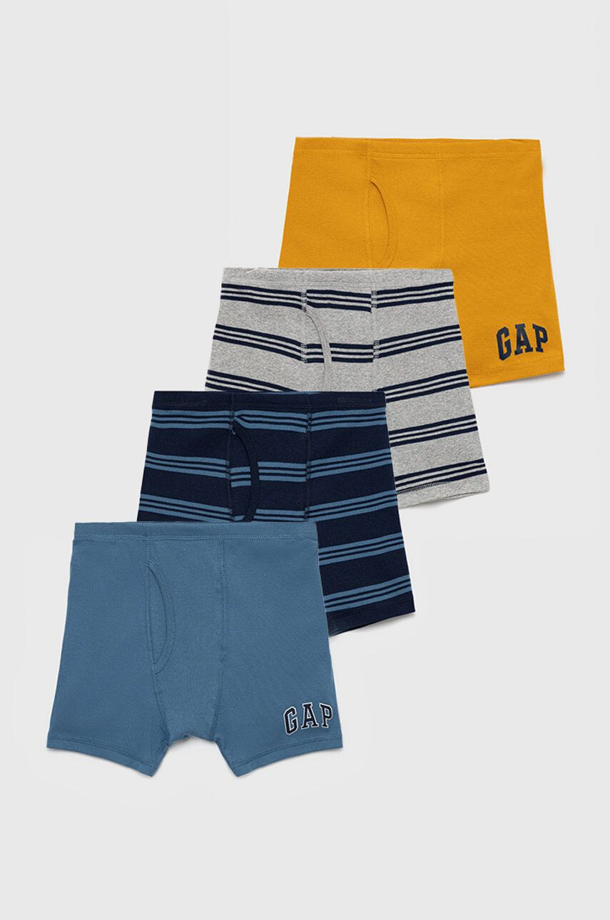 Gap boxer pentru copii din bumbac (4-pack) - Pled.ro