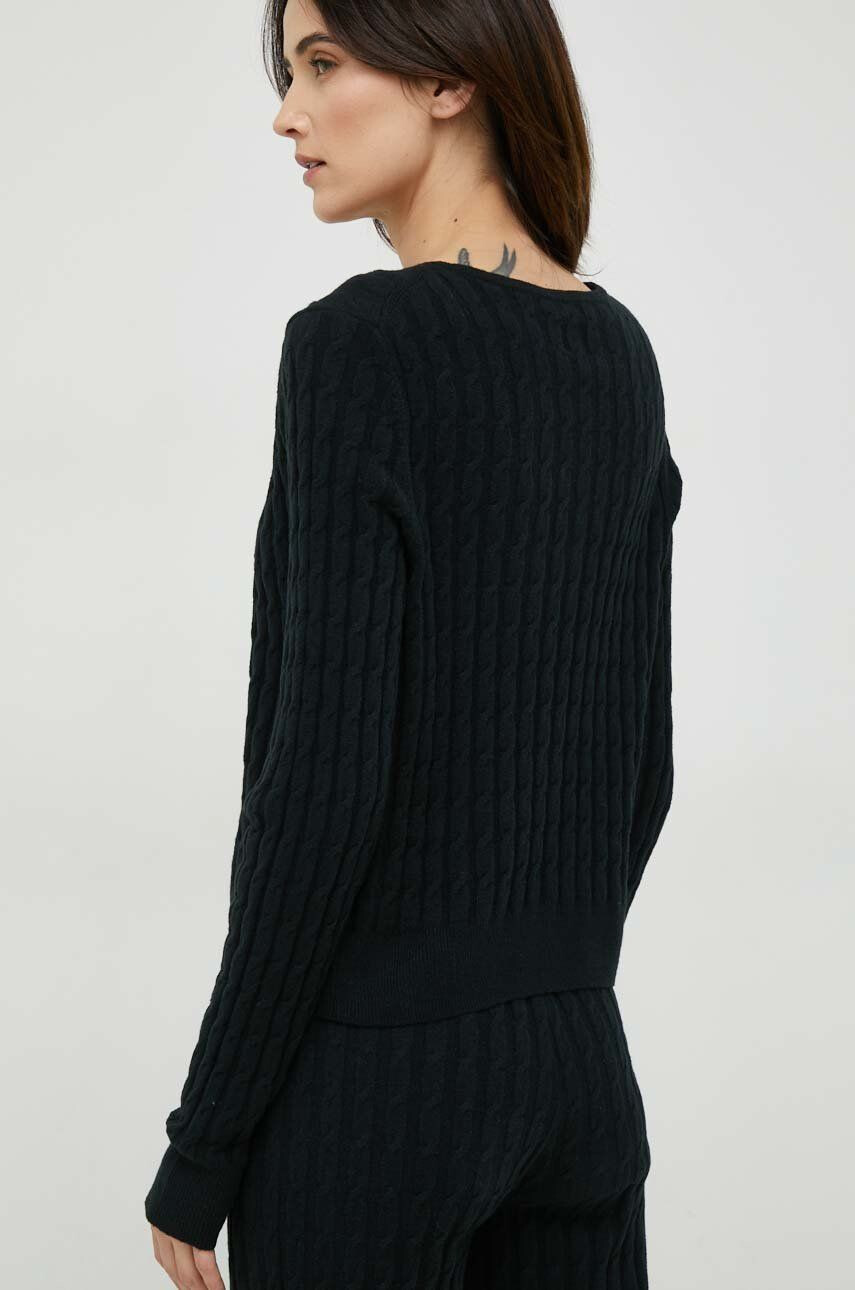 Gap cardigan femei culoarea negru light - Pled.ro