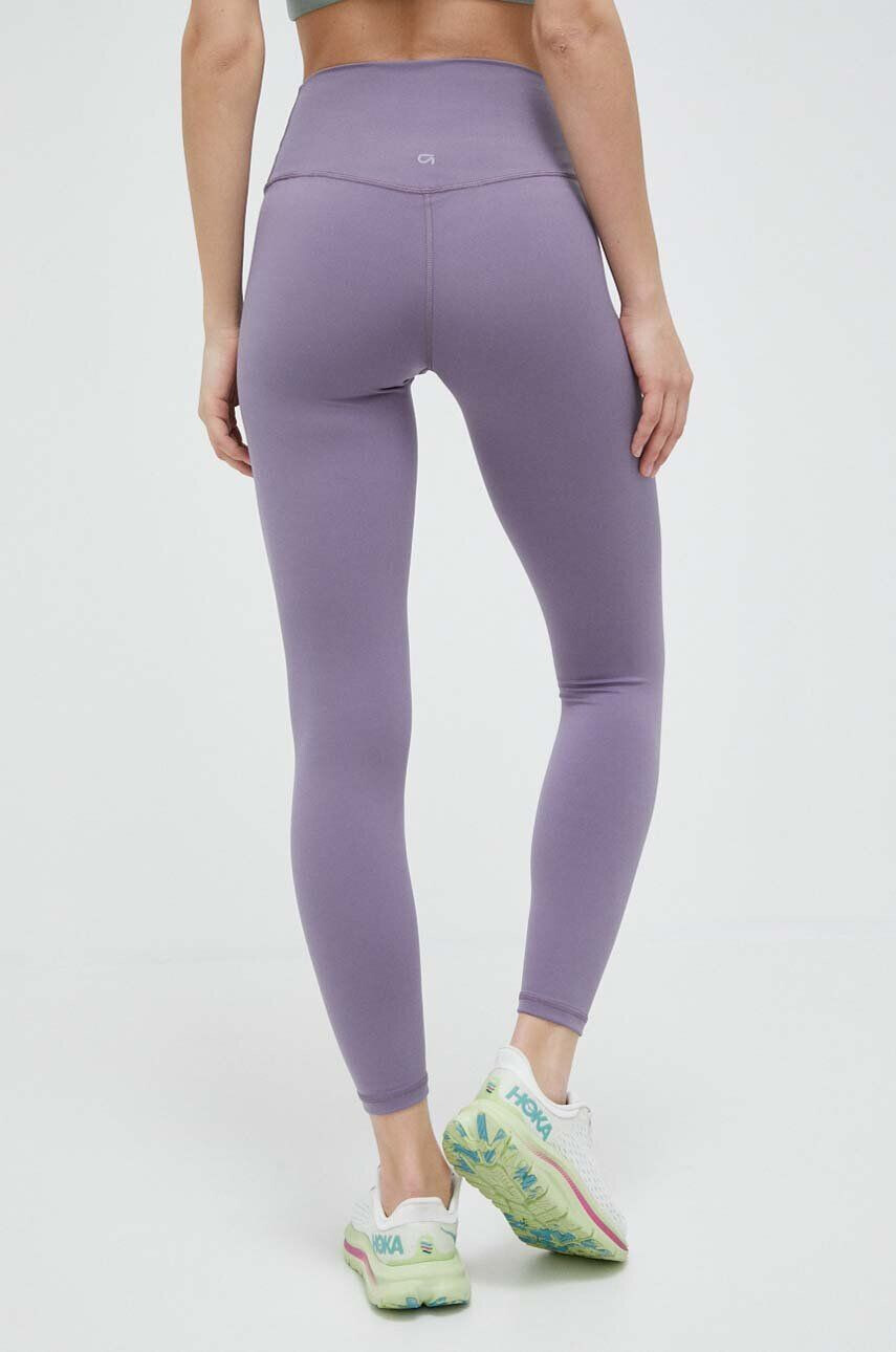 Gap colanti femei culoarea violet neted - Pled.ro