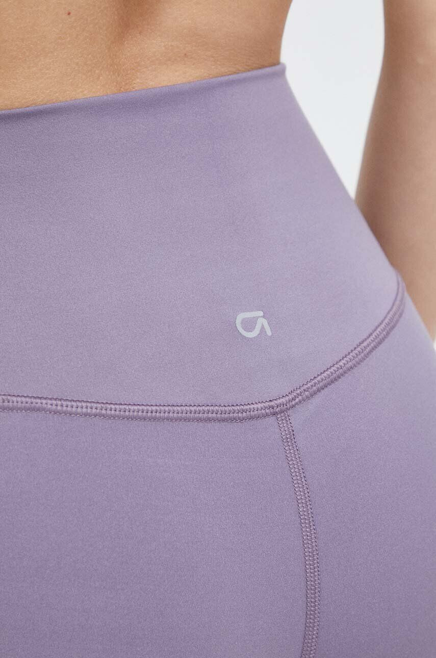 Gap colanti femei culoarea violet neted - Pled.ro