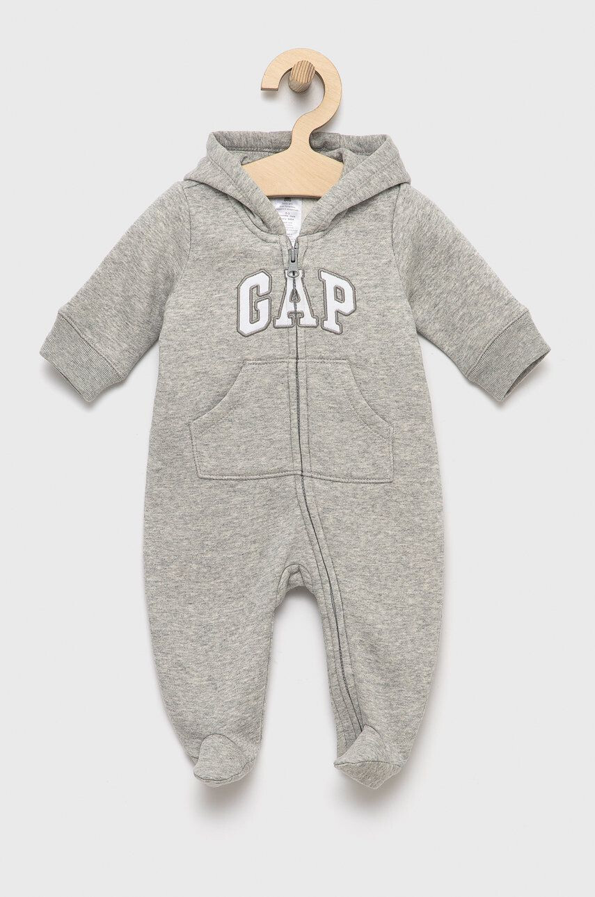 Gap combinezon bebe culoarea gri - Pled.ro