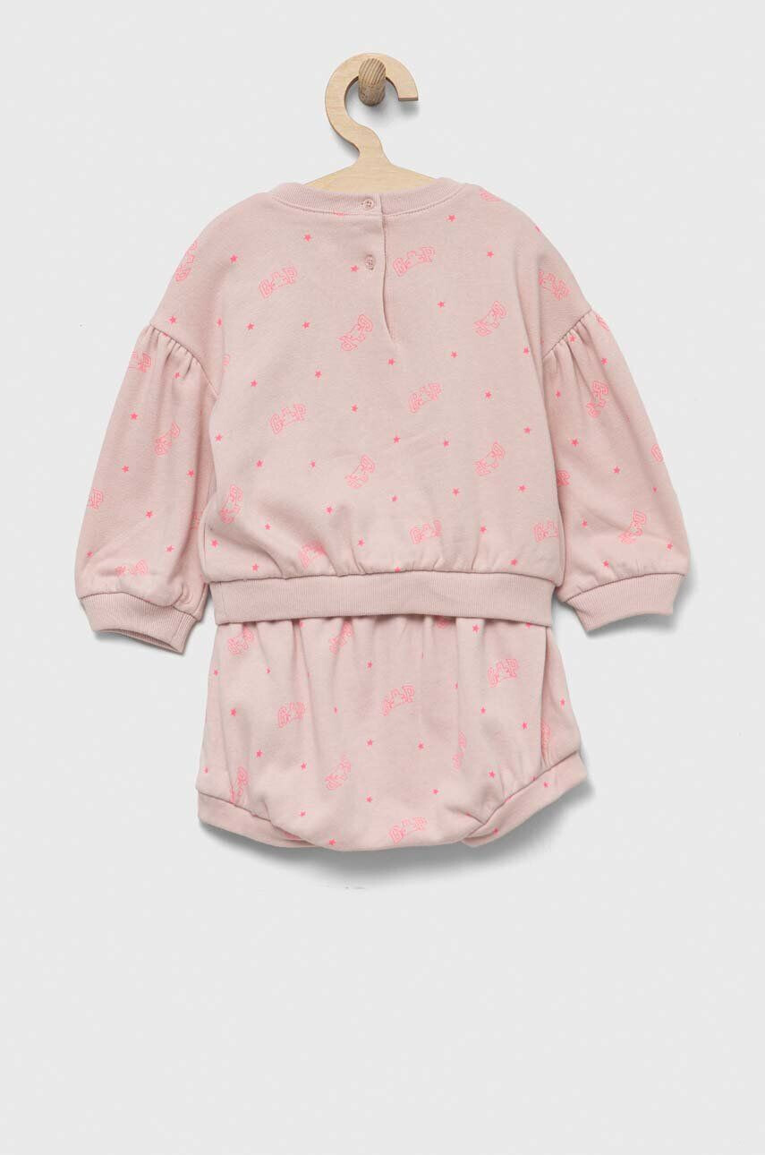 Gap compleu bebe culoarea roz - Pled.ro