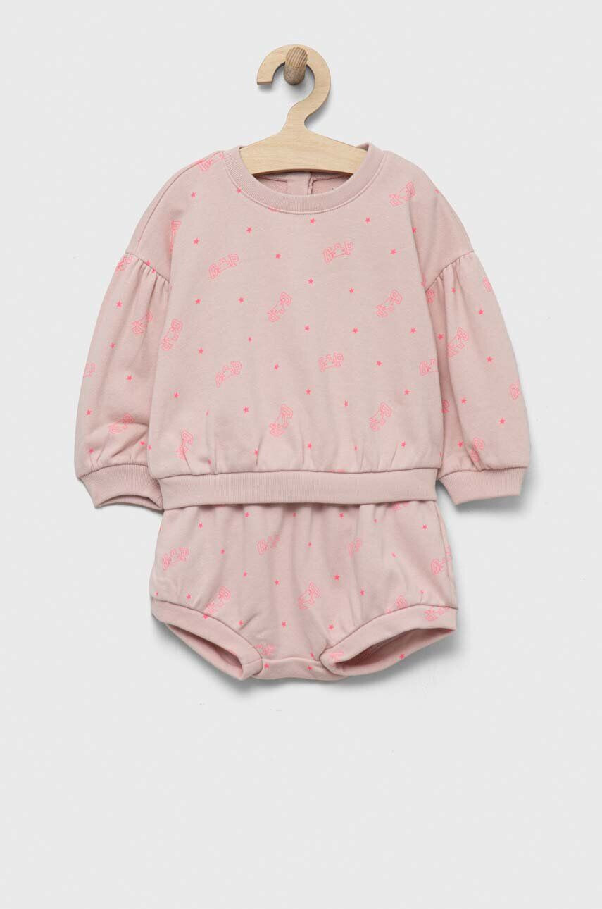 Gap compleu bebe culoarea roz - Pled.ro