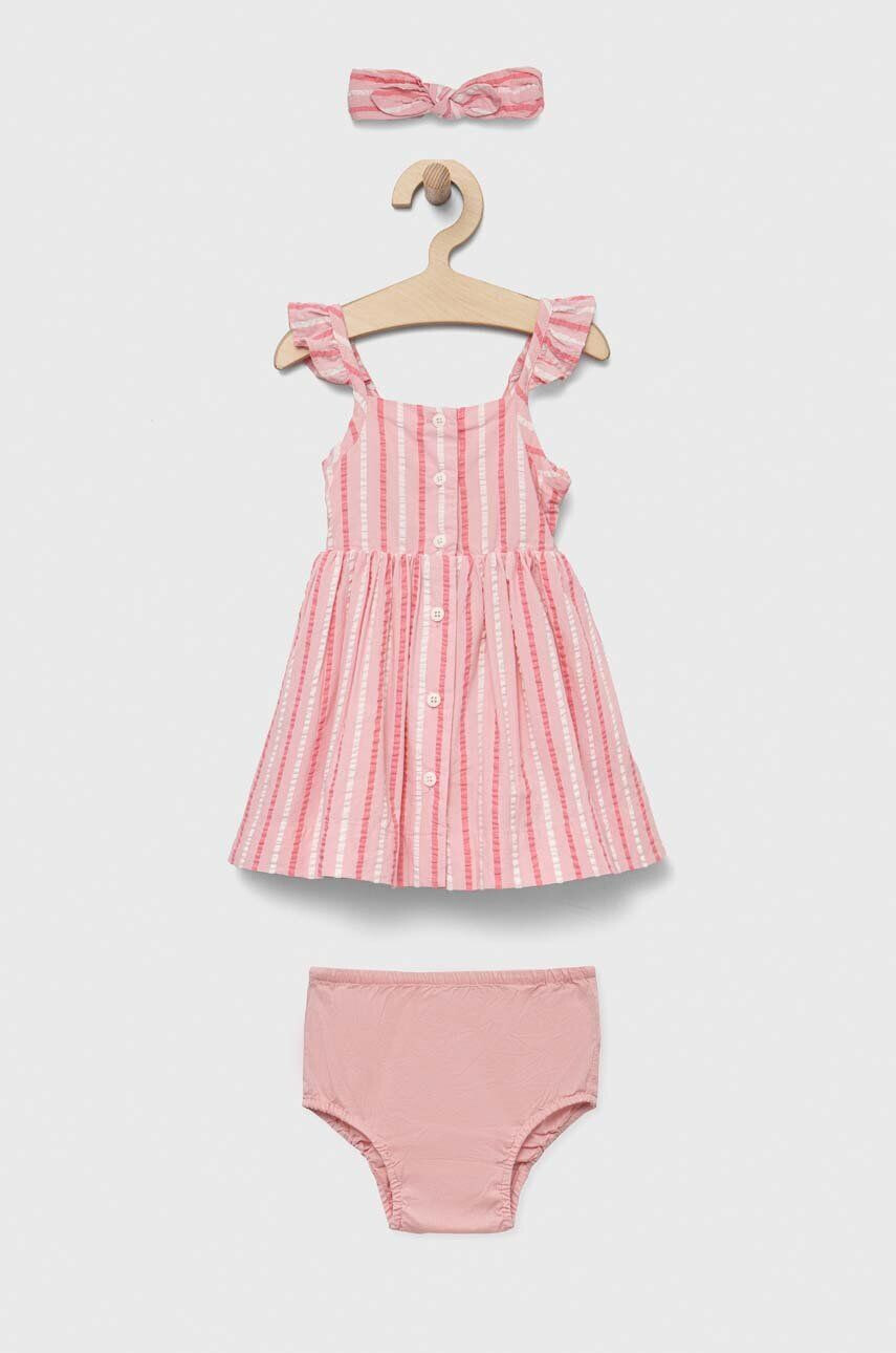 Gap compleu bebe culoarea roz midi evazati - Pled.ro