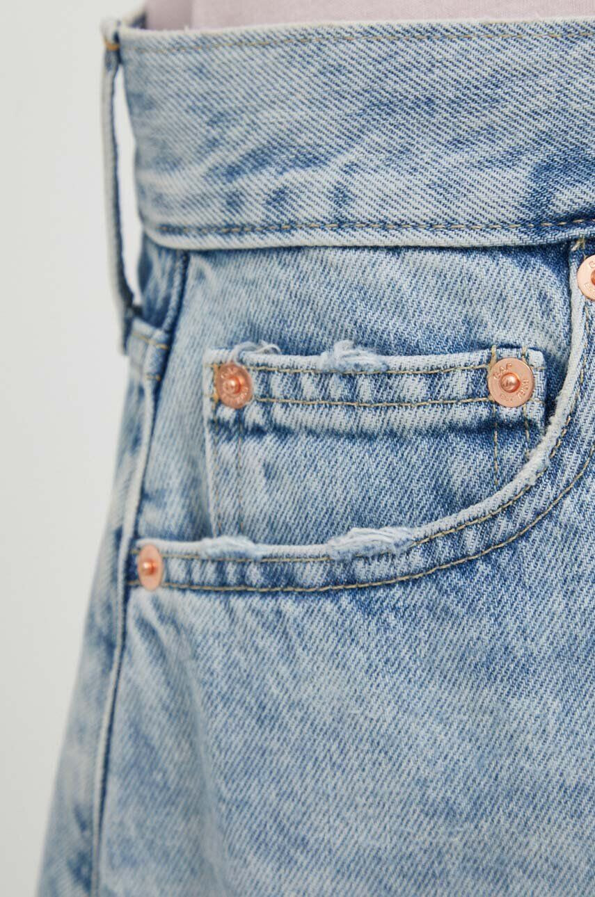 Gap fusta jeans mini drept - Pled.ro