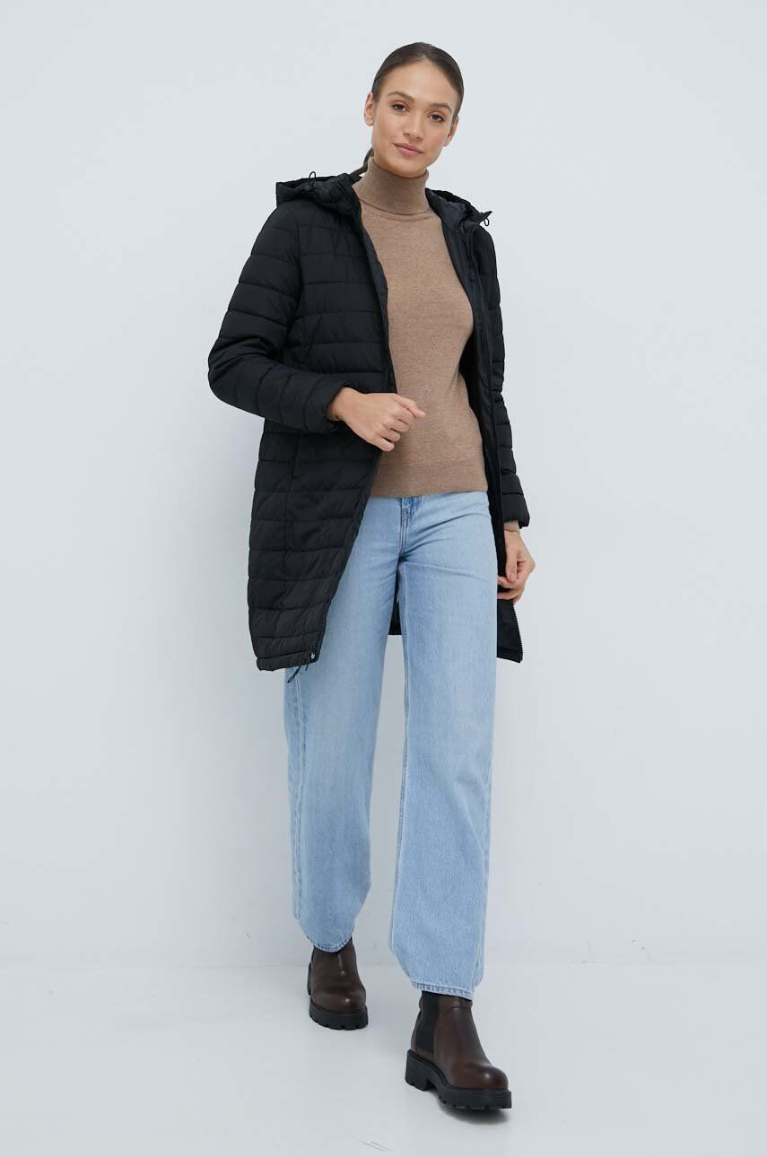 Gap geaca femei culoarea bej de tranzitie oversize - Pled.ro