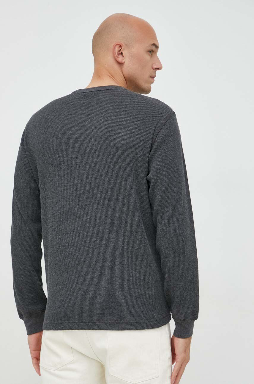 Gap longsleeve barbati culoarea gri melanj - Pled.ro