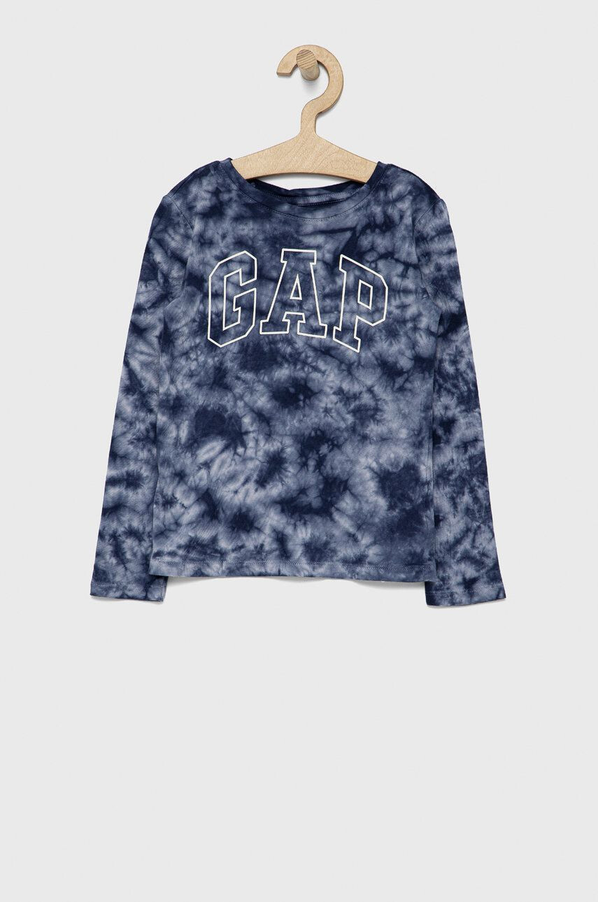 Gap Longsleeve din bumbac pentru copii - Pled.ro