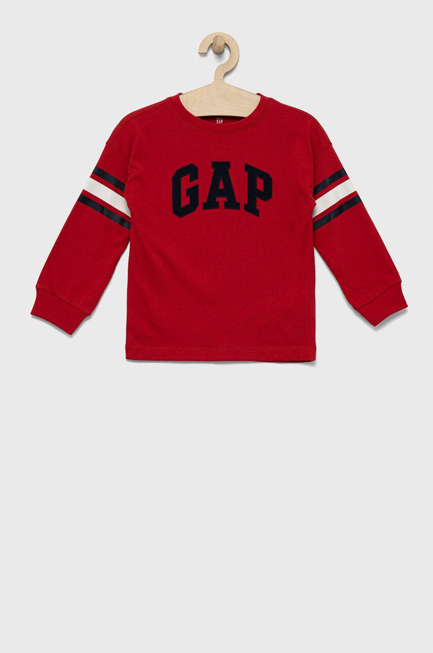 Gap longsleeve din bumbac pentru copii - Pled.ro