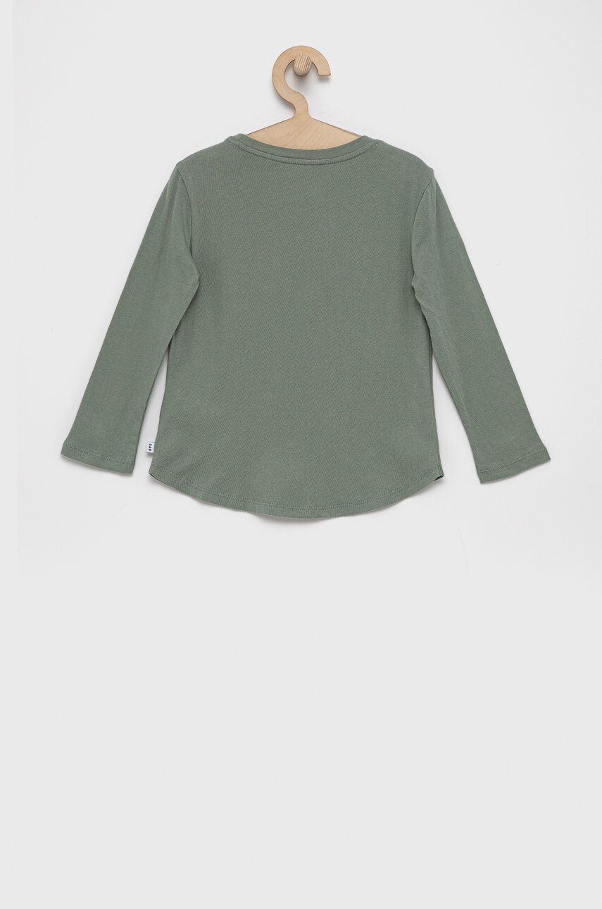 Gap Longsleeve din bumbac pentru copii - Pled.ro